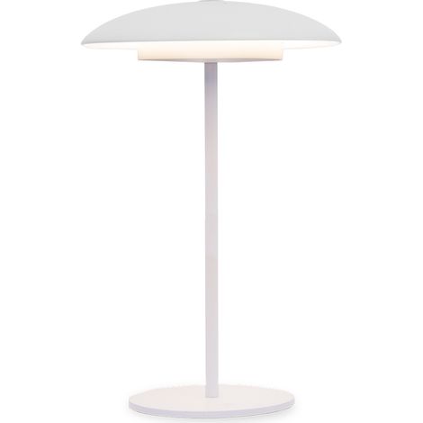Lámpara de mesa SARDINIA 30 cm con batería recargable. Luz LED cálida. Fabricada en España (1/4)