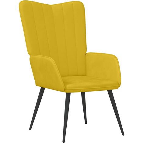 Maison Exclusive - Relaxsessel Senfgelb Samt