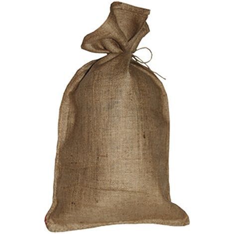 Jutesack 56 x 100 cm, sandfarben – Fassungsvermögen 50 kg – Für Oliven, Obst und Gemüse – Nachhaltiges Erntewerkzeug