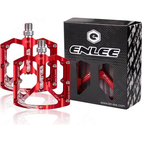 2 Pédales de vélo, Alliage d'aluminium, CNC, Étanche, Roulement à billes, VTT (1/5)