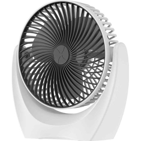 1 Ventilateur de bureau, 6 pouces, alimentation USB, conception à pince, pour camping et poussette (1/5)