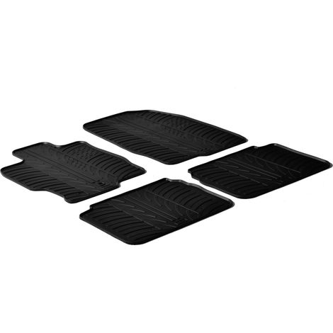 Set tappeti su misura in gomma - compatibile per Mazda 6 4p (04/0812/12) - Mazda 6 Wagon (04/0812/12)