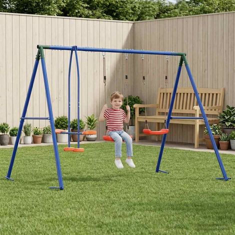 Juego de Columpios Exterior Multicolor 263 x 185 x 185 cm