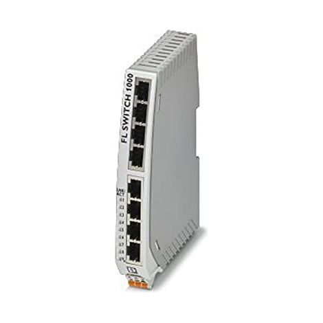 PHOENIX CONTACT FL SWITCH 1108N COMMUTATEUR ETHERNET FIN 8 PORTS RJ45 10/100/1000 MBIT/S SUR TOUS LES PORTS
