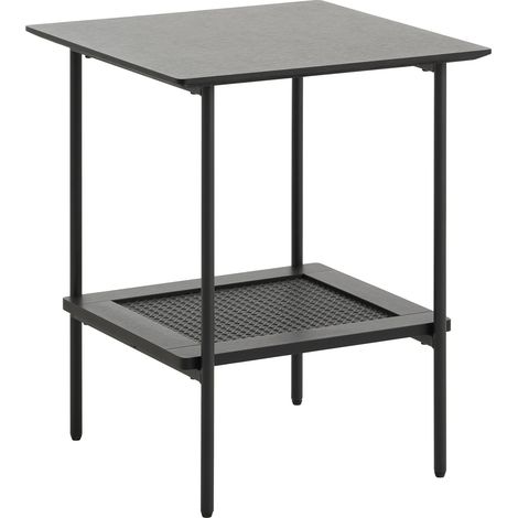 Selsey Mogest - Table d'appoint - 45x45 cm - Chêne noir (1/5)