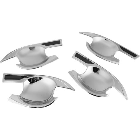 4pcs poignées de porte garniture argent plaqué ABS pour Nissan Sylphy Sentra 2020 (1/5)