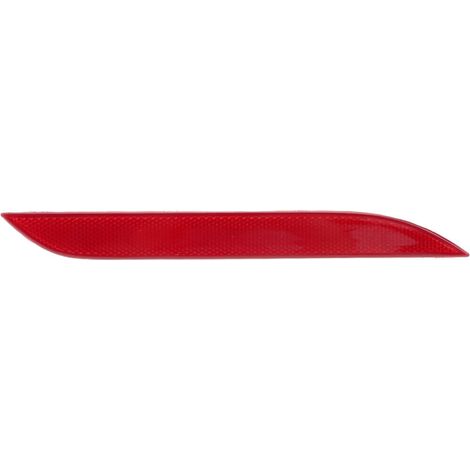 Catarifrangente paraurti posteriore, visibilità migliorata, regolazione antigraffio precisa, catarifrangente paraurti con alloggiamento riflettente rosso per veicolo (destro: (1/5)