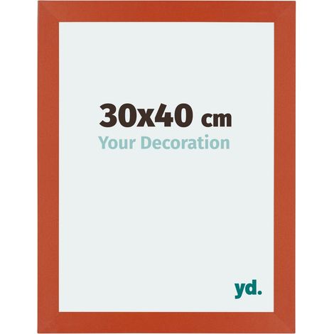 Cadre Puzzle 30x40 cm - Orange - MDF - Mura. (1/5)