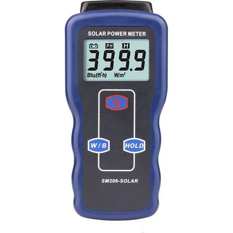 Solar Radiation Measurement Instrument, SM206 Digital Solar Power Meter