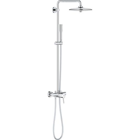 Grohe – Système de douche Euphoria Concetto 260 – Colonne thermostatique avec bras pivotant – Pomme haute orientable – Débit 9,5 l/min (1/4)