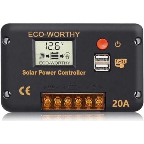 Contrôleur PWM Solaire Panneau Universel de Charge Entièrement Automatique (1/5)