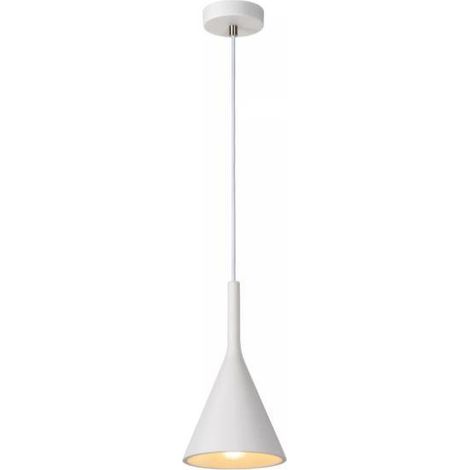 Lampe pendante de conception Gipsy E27 blanc - 35406/16/31 (1/2)