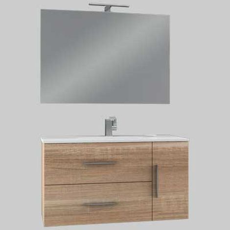 SERENA 02 - Lavabo ceramica cm 101