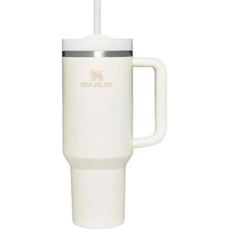 Gourde isotherme - STANLEY - Quencher H2.0 FlowState - 1.2L - Acier inoxydable recyclé - Cream Tonal