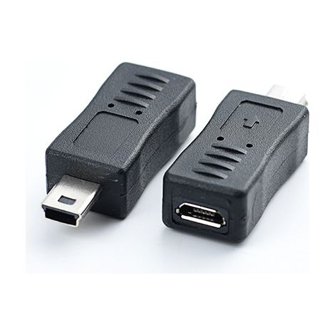 OTG-Adapter Mini-USB-Stecker auf Micro-USB-Buchse, 5-poliger Tablet-Tastatur-Adapter auf Micro-USB-Buchse (1/5)