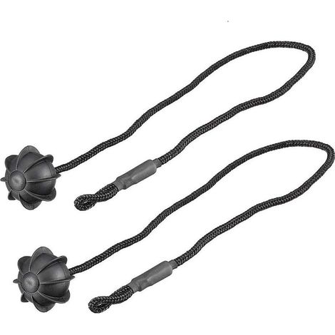 2Pcs Couvercle De Coffre A Tablettes De Colis A Hayon Corde D'Etagere Arriere Corde Bande De Maintien Petite Balle pour Golf 6 GTI R20 Mk5 1K6 863 447 A (1/5)