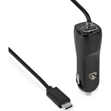 Caricabatterie da auto 18 w 1x 30 a numero di uscite 1 cavo usb c fast 100 m uscita a tensione singola (1/5)