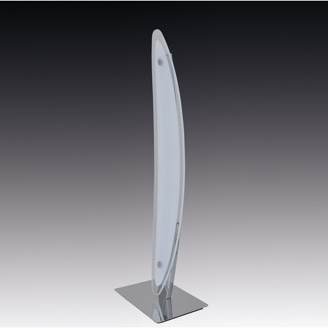 Naeve SURF Lampe de table LED intégrée à intensité variable, chrome 3000 K, capteur tactile (1/5)