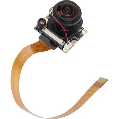 Module caméra avec vision nocturne 5 MP, écran photosensible HD 1080p, objectif grand angle 175° et interface CSI (1/5)