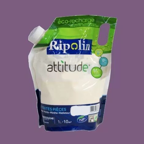 RIPOLIN Peinture Attitude Satin 1L Améthyste 1 L (1/2)
