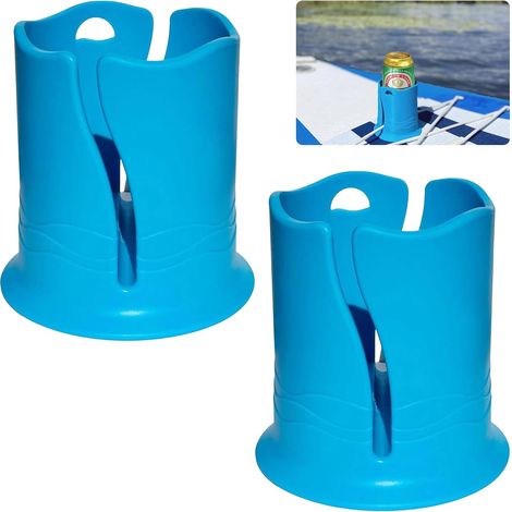 Lot de 2 porte-gobelets universels pour planche à pagaie, porte-gobelet multifonctionnel, anti-renversement, planche de surf, porte-bouteille d'eau pour bateau de pêche en plein air, accessoires de (1/5)