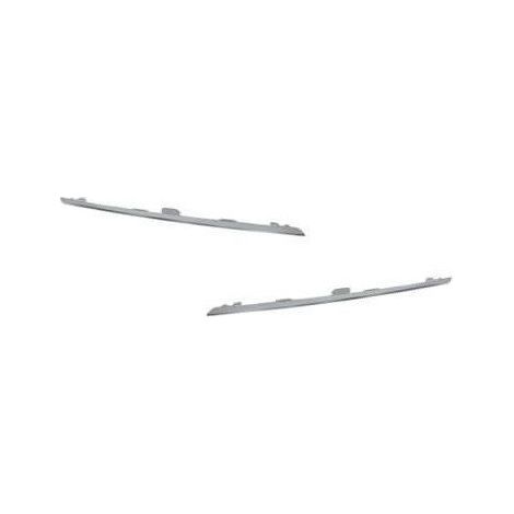 Moulures grille de calandre avant chromée kit Renault Captur 1 phase 2 2017-2019