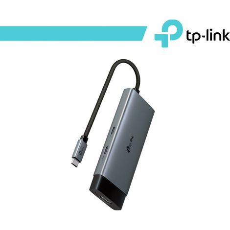 TP-Link UH5020C hub di interfaccia USB tipo-C 5000 Mbit/s Grigio
