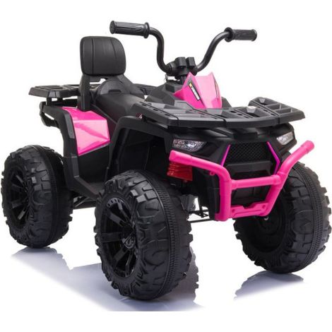 Quad-Batteriefahrzeug JC333 LED-Leuchten MP3 Pink (1/5)