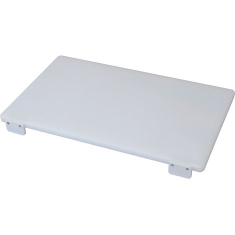 TAGLIERE CON FERMI BIANCO IN POLIETILENE cm. 50x40x2,5