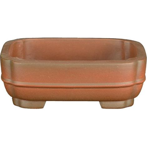 Vaso per bonsai rettangolare in gres 11,5x9x3 cm - SM161