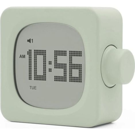Petit réveil créatif pour étudiants, horloge électronique pour chambre, table de chevet ou bureau, veilleuse (1/4)