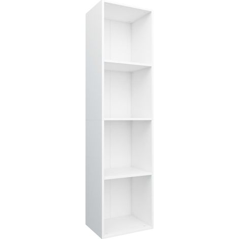 Estantería de libros/mueble TV madera contrachapada 36x30x143cm vidaXL (1/7)