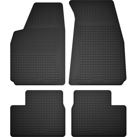 Tapis de sol en caoutchouc, lot de 4, universels pour : Alfa Romeo 155 berline (1995-1999)