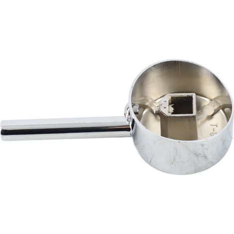 Irovami Poignée de robinet de lavabo de salle de bain avec noyau de valve de 45 mm, en alliage de zinc. (1/5)