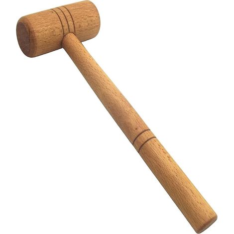 crabe Des Bois Htre Maillet En Culpture Marteau Htre Massif Bois D'outils Main Pour Le Homard, Crabe Et Autres Coquillages - En Bois (1/3)