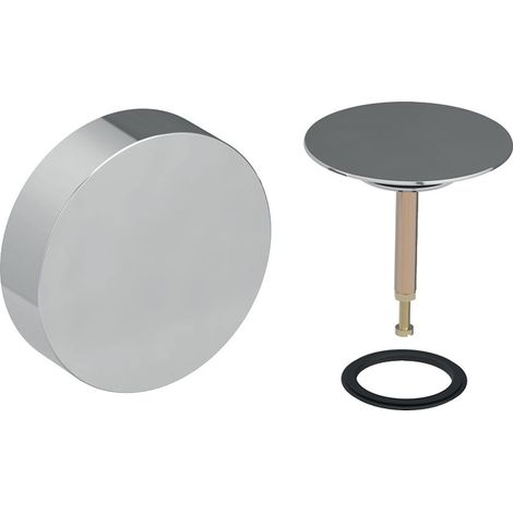 Geberit Fertigbauset für Badewannenablauf, d52, Chrom glänzend, 245446211 (1/3)