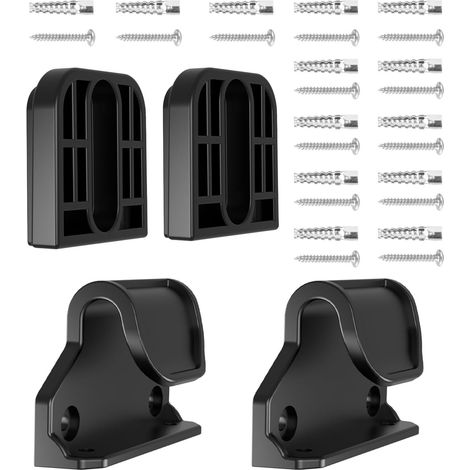 Barrière de Sécurité Rétractable pour Bébé et Animaux Domestiques Grille de Protection Enroulable pour Escaliers Portes et Couloirs Noir (1/5)