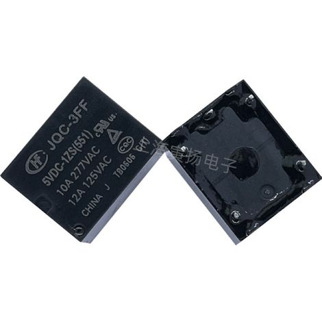 Original Xiamen Hongfa/HF relay HF3FF/005-1ZS 5VDC JQC-3FF/5VDC-1ZS(551)