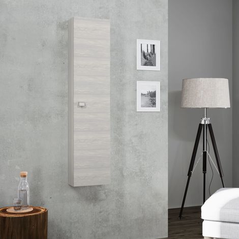 Hängeschrank In Holzoptik Eiche Grau  Facile