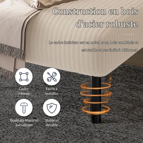 Canapé modulaire en tissu Chenille – très confortable. Créez votre propre espace de confort. (1/5)