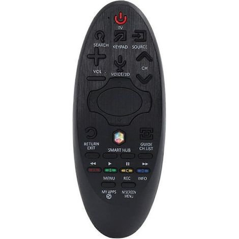 Télécommande intelligente universelle pour TV connectée, compatible avec tous les modèles, commande vocale et tactile, design ergonomique, fonctionne avec Android, iOS et box TV, livrée avec pile. (1/5)