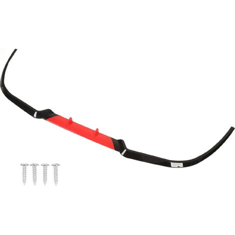 Frontstoßstangenlippe, 114 cm, Ersatzteil für Seat Leon, Rot - Crezuo
