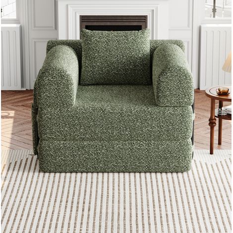 Sofá cama convertible 2 en 1 con compartimento de almacenamiento - CHICFURN (1/5)