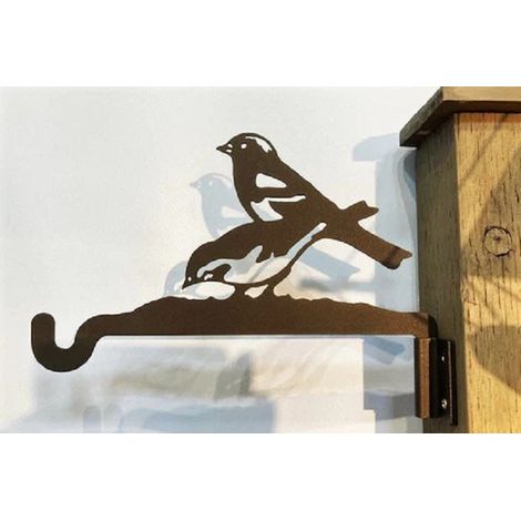Chaffinches Projection Hanging Bracket - L26 cm - Black