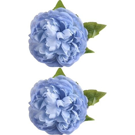Lot de 2 embrasses de rideaux élégantes à motif floral réaliste pour salon, chambre à coucher, rideaux décoratifs floraux (1/4)
