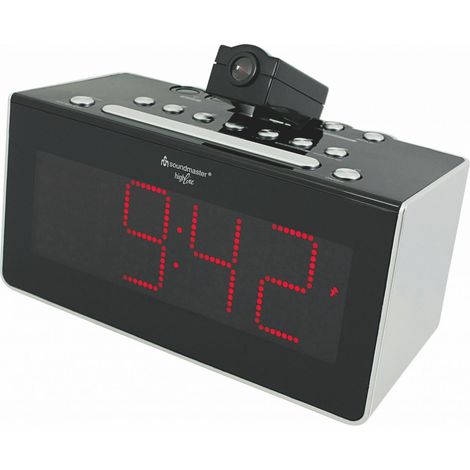 soundmaster FUR6005 Radiowecker UKW Schwarz