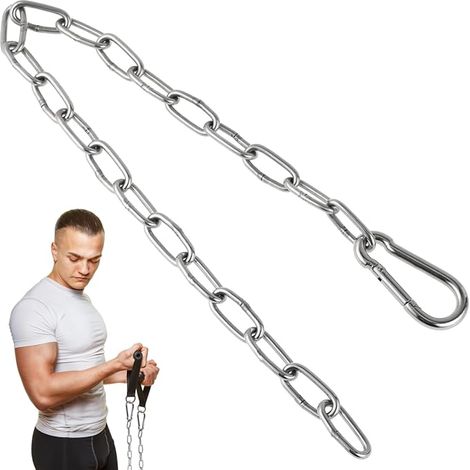 Chaîne De Musculation Machine À Câble Universelle Accessoire Poignée Fitness Biceps Triceps Dos Épaules Extension Chaîne Gym À Domicile (1/5)