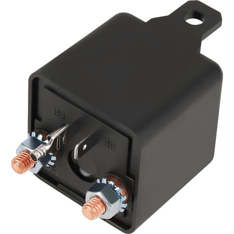 Relais de démarreur 12 V 200 A normalement ouvert pour véhicules lourds (voitures et camions) avec bornes (1/5)