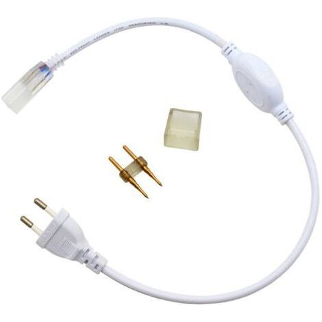 Bloc d'Alimentation, Transformateur pour Bande LED 5050, Tube Lumineux 220-240 V, Accessoire pour Tuyau Lumineux, Prise Européenne (1/5)