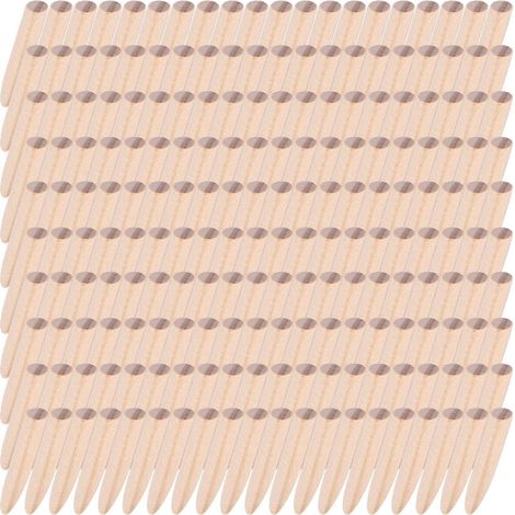 Lot de 200 chevilles pour trous de poche, en bois massif, gabarit de perçage pour trous de poche, peinture (1/5)